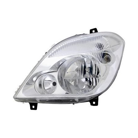 Phare double avant gauche