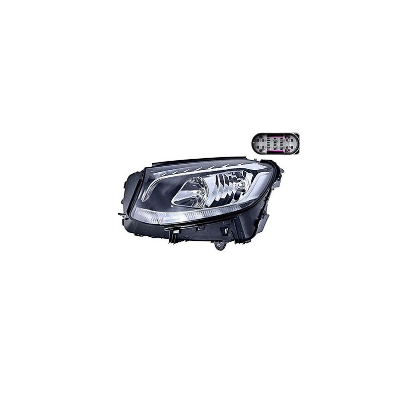 Phare double avant gauche