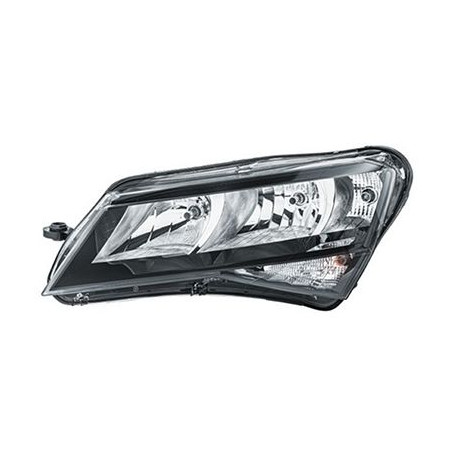 Phare double avant gauche -19 h7 h7  réglage électrique moteur incl.