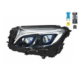 Phare double avant gauche