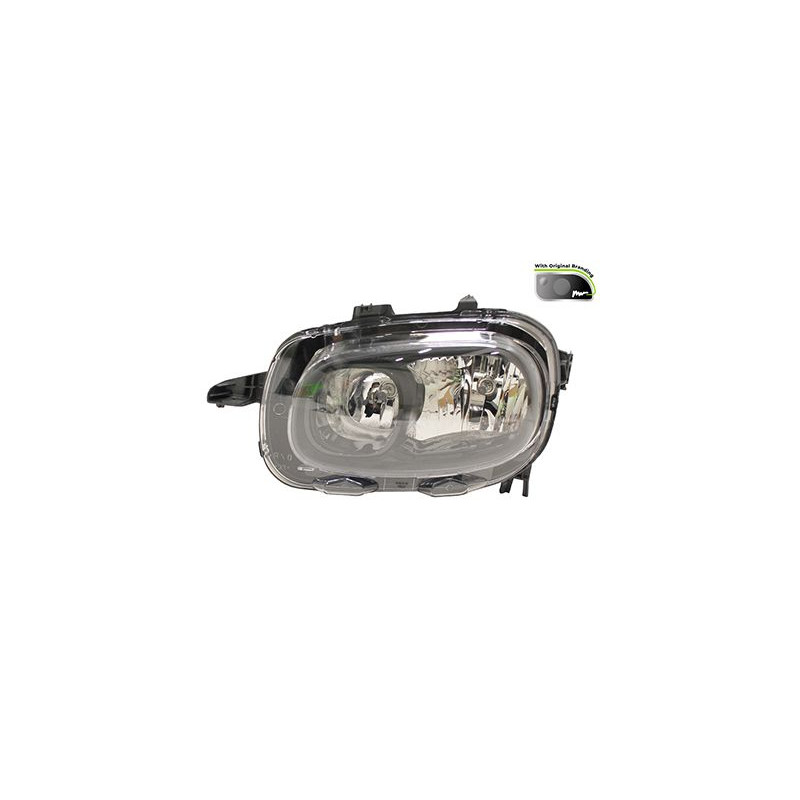 Phare double avant gauche