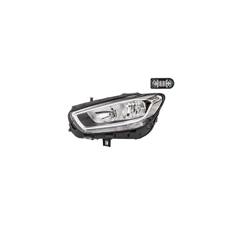 Phare double avant gauche