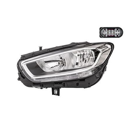 Phare double avant gauche