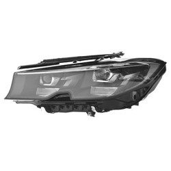 Phare double avant gauche -22 led pour véhicule sans système d éclairage avant adaptatif