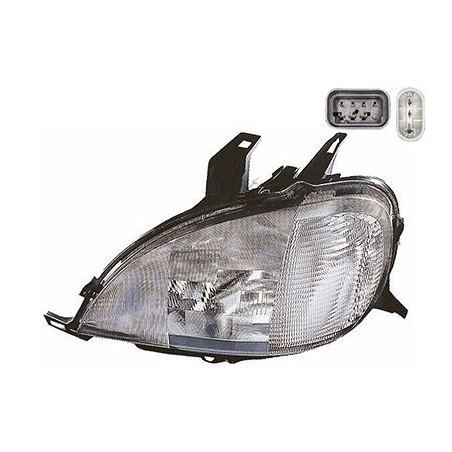 Phare double avant gauche