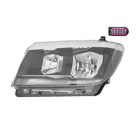 Phare double avant gauche