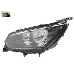 Phare double avant gauche