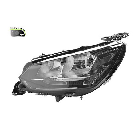 Phare double avant gauche