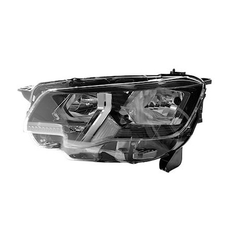 Phare double avant gauche