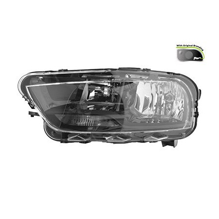 Phare double avant gauche