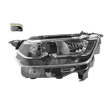 Phare double avant gauche