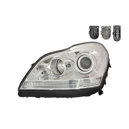 Phare double avant gauche