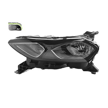 Phare double avant gauche