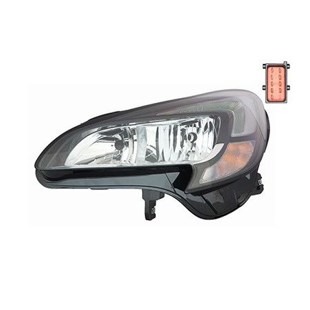 Phare double avant gauche