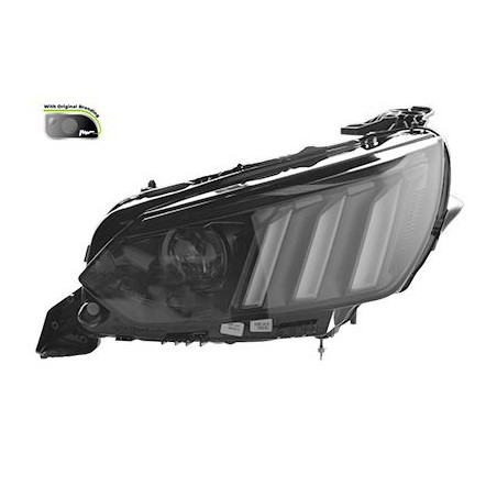 Phare double avant gauche