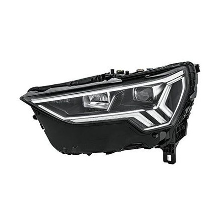 Phare double avant gauche led pour véhicule avec système d éclairage avant adaptatif