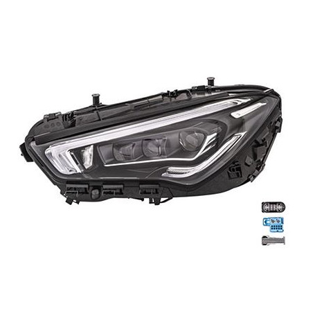 Phare double avant gauche