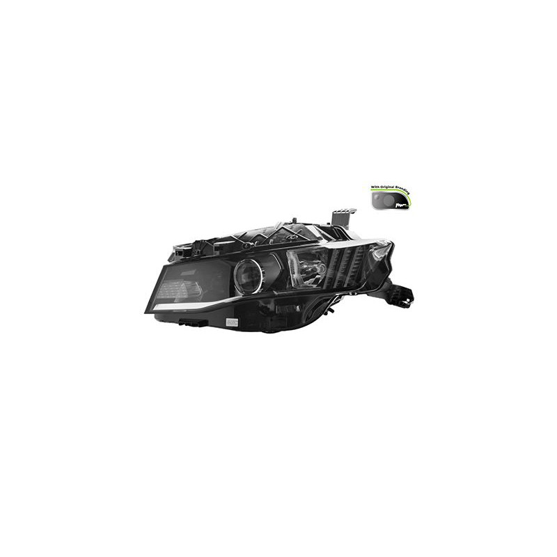 Phare double avant gauche