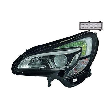 Phare double avant gauche