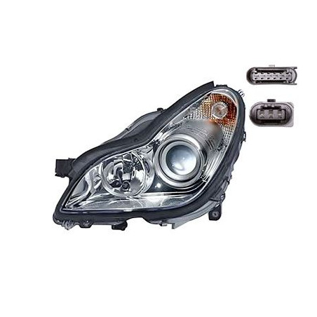 Phare double avant gauche