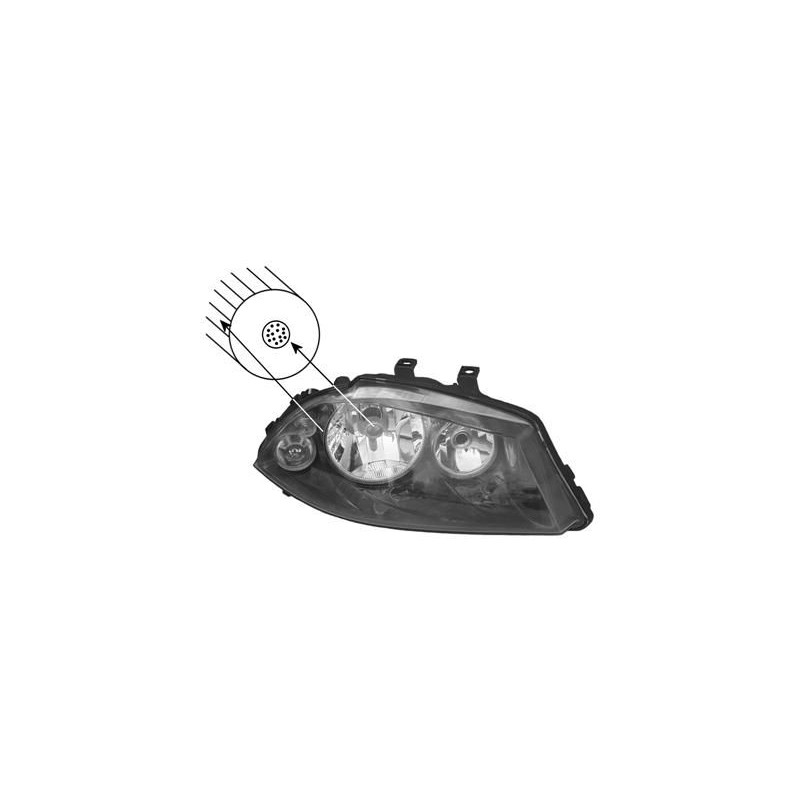 Phare droit  avec clignotant