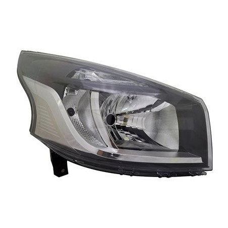 Phare droit avec clignotant -21 h4  réglage électrique