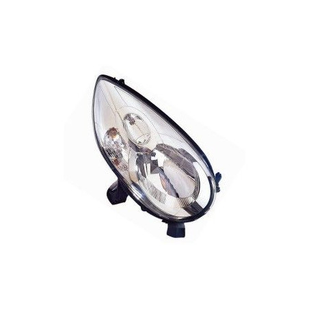 Phare droit avec clignotant h4  réglage électrique