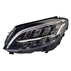 Phare gauche led pour véhicule sans système d éclairage avant adaptatif