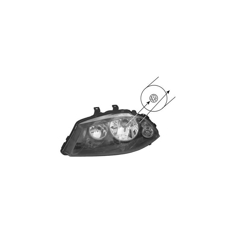 Phare gauche avec clignotant
