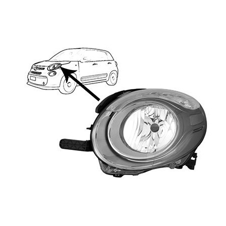 Phare gauche avec clignotant