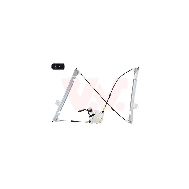 Leve glace éléctrique avec moteur (pour véhicule 2-3 portes) droit