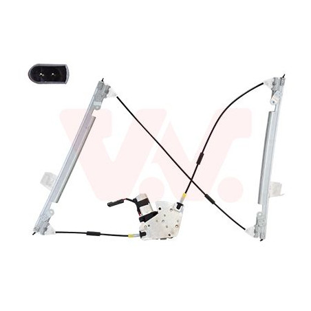 Leve glace éléctrique avec moteur (pour véhicule 2-3 portes) droit