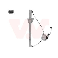 Leve glace éléctrique avec moteur (pour véhicule 2-3 portes) droit