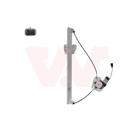 Leve glace éléctrique avec moteur (pour véhicule 2-3 portes) droit