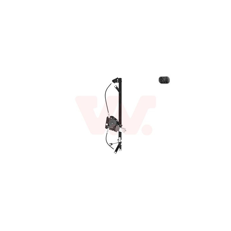 Leve glace éléctrique avec moteur (pour véhicule 2-3 portes) droit
