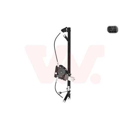 Leve glace éléctrique avec moteur (pour véhicule 2-3 portes) droit