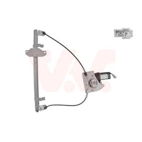 Leve glace éléctrique avec moteur (pour véhicule 2-3 portes) droit
