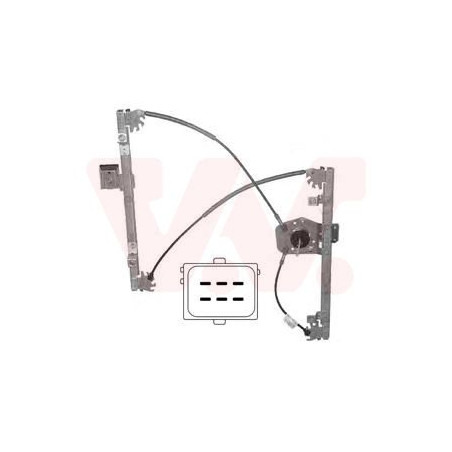 Leve glace éléctrique avec moteur (pour véhicule 2-3 portes) droit