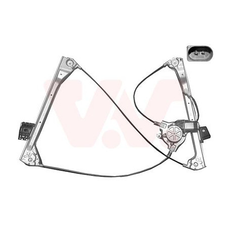 Leve glace éléctrique avec moteur (pour véhicule 2-3 portes) droit