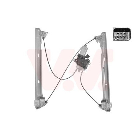 Leve glace éléctrique avec moteur (pour véhicule 2-3 portes) droit