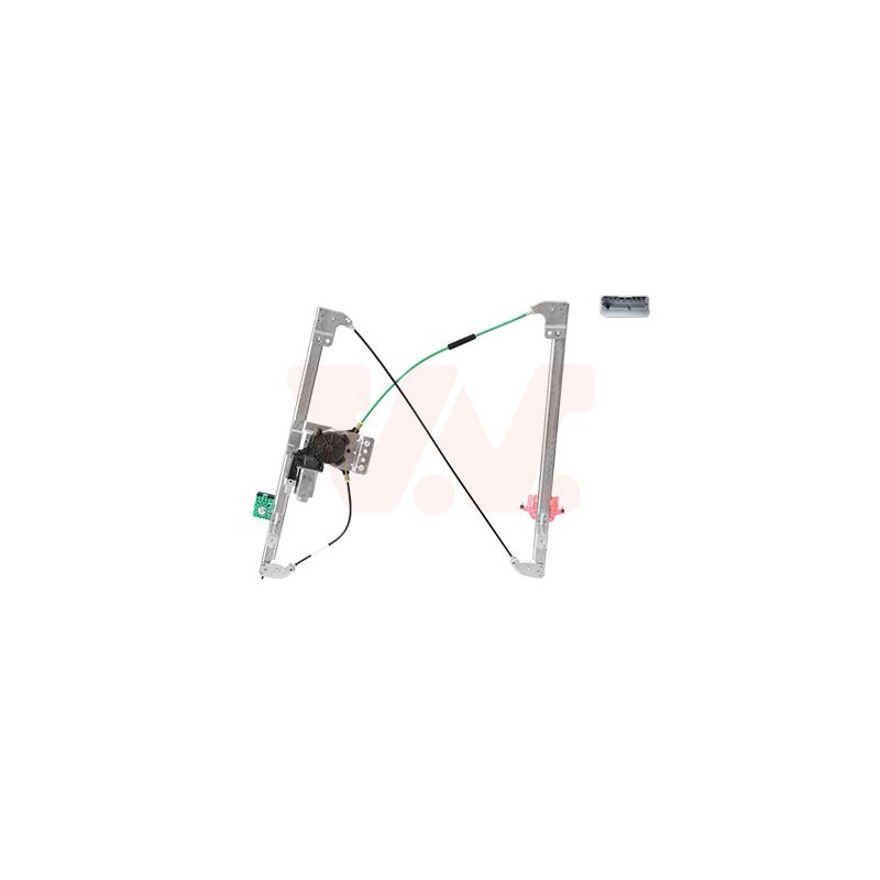 Leve glace éléctrique avec moteur (pour véhicule 2-3 portes) droit