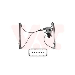 Leve glace éléctrique avec moteur (pour véhicule 2-3 portes) droit