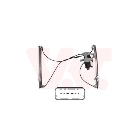 Leve glace éléctrique avec moteur (pour véhicule 2-3 portes) droit