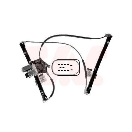 Leve glace éléctrique avec moteur (pour véhicule 2-3 portes) droit