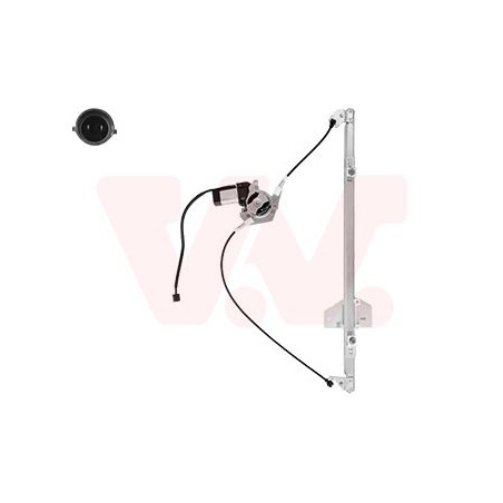 Leve glace éléctrique avec moteur (pour véhicule 2-3 portes) droit