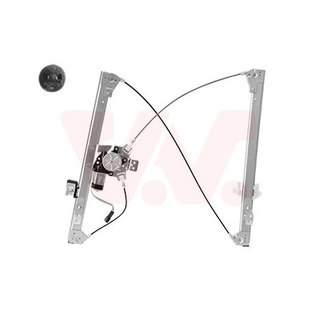 Leve glace éléctrique avec moteur (pour véhicule 2-3 portes) droit