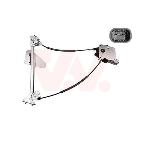 Leve glace éléctrique avec moteur (pour véhicule 2-3 portes) droit