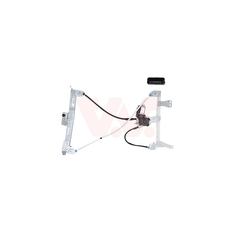 Leve glace éléctrique avec moteur (pour véhicule 2-3 portes) droit