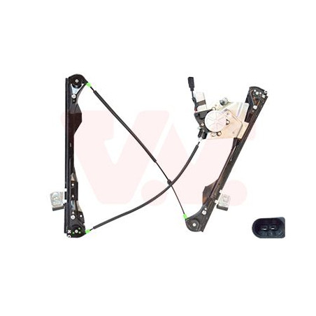 Leve glace éléctrique avec moteur (pour véhicule 2-3 portes) droit