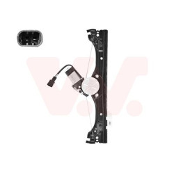 Leve glace éléctrique avec moteur (pour véhicule 2-3 portes) droit